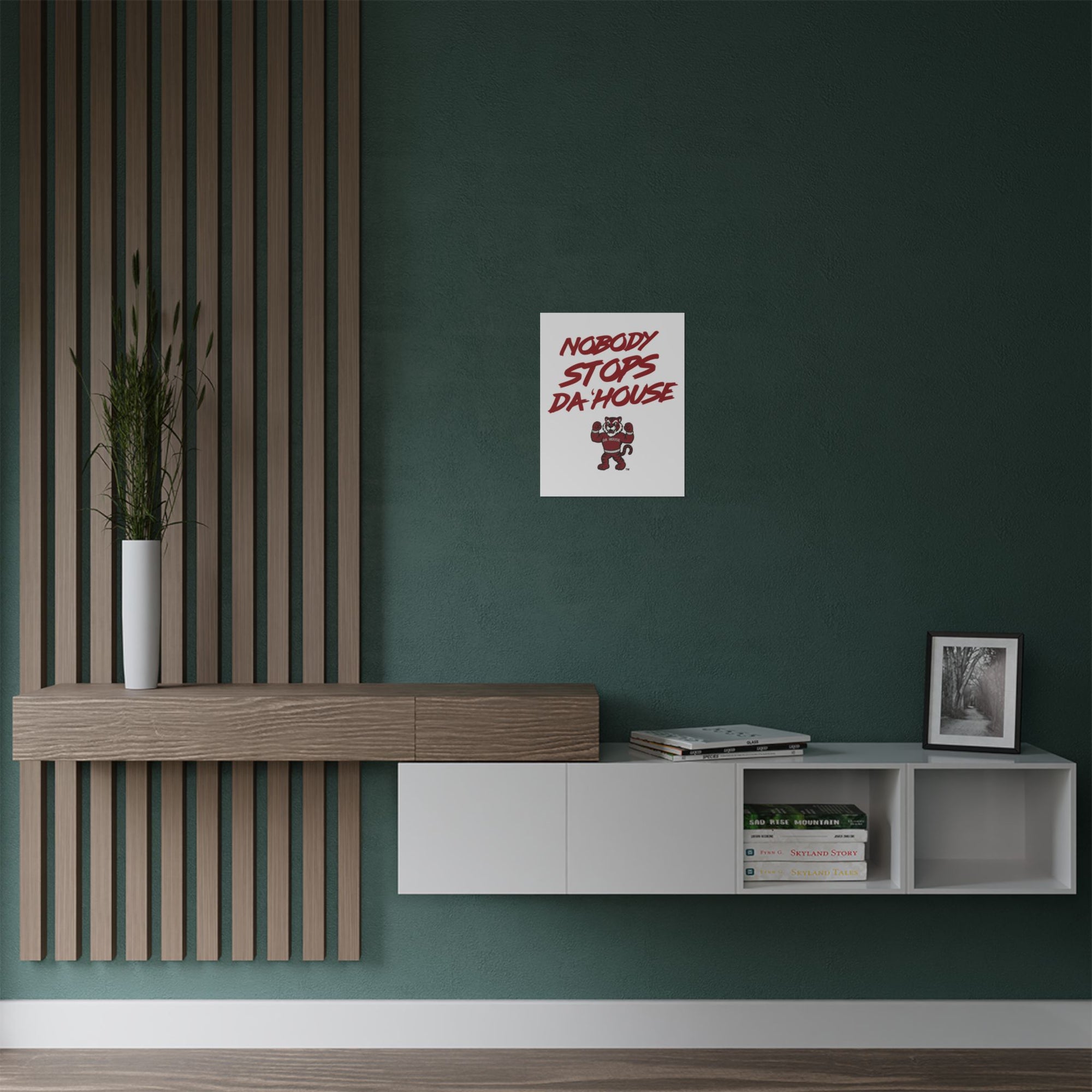 Nobody Stops Da'House Satin Poster