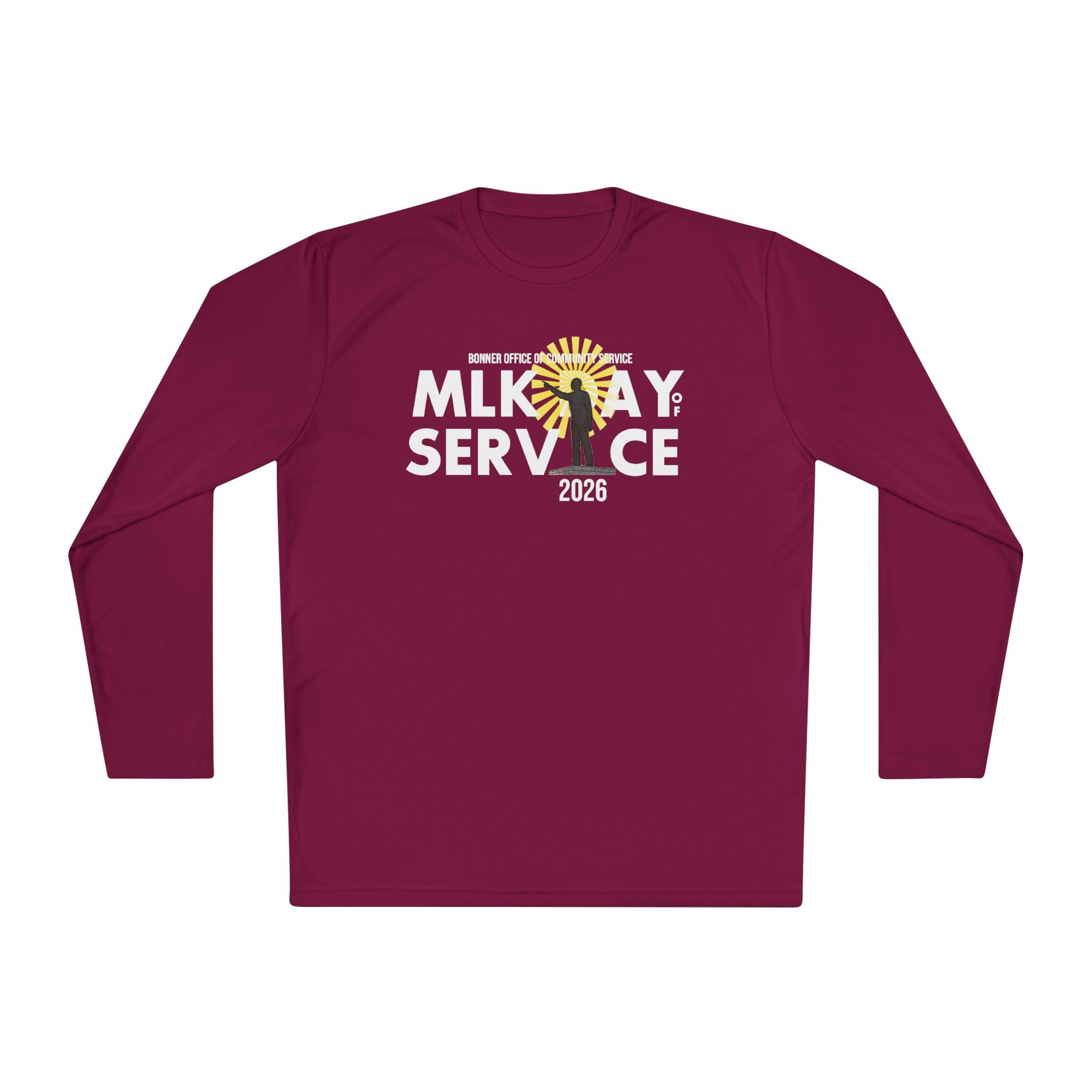 Morehouse Bonner MLK Day Service 2026 Long Sleeve Tee